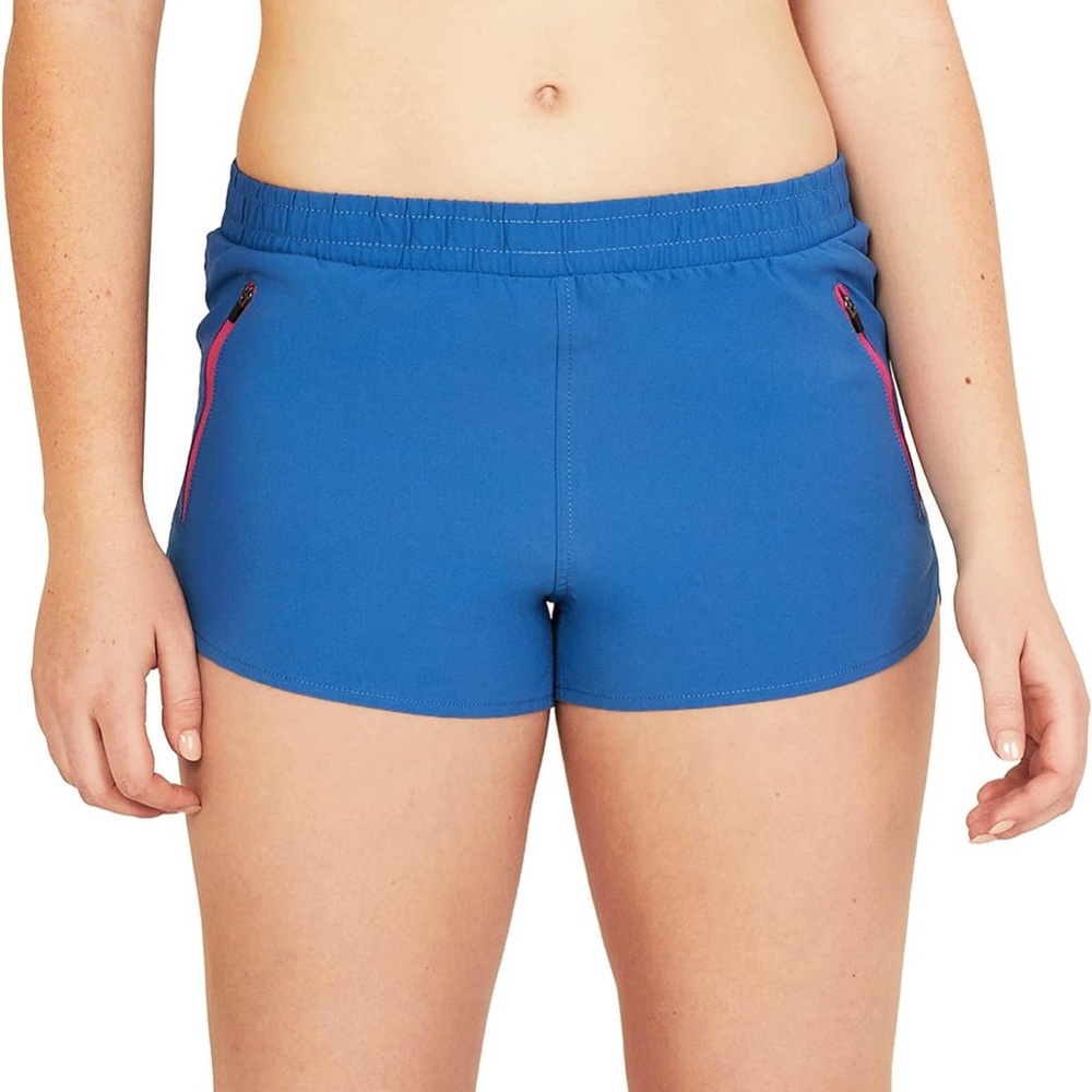 NWT Speedo Women's Swimsuit Bottom Short Length Boardshort Size L